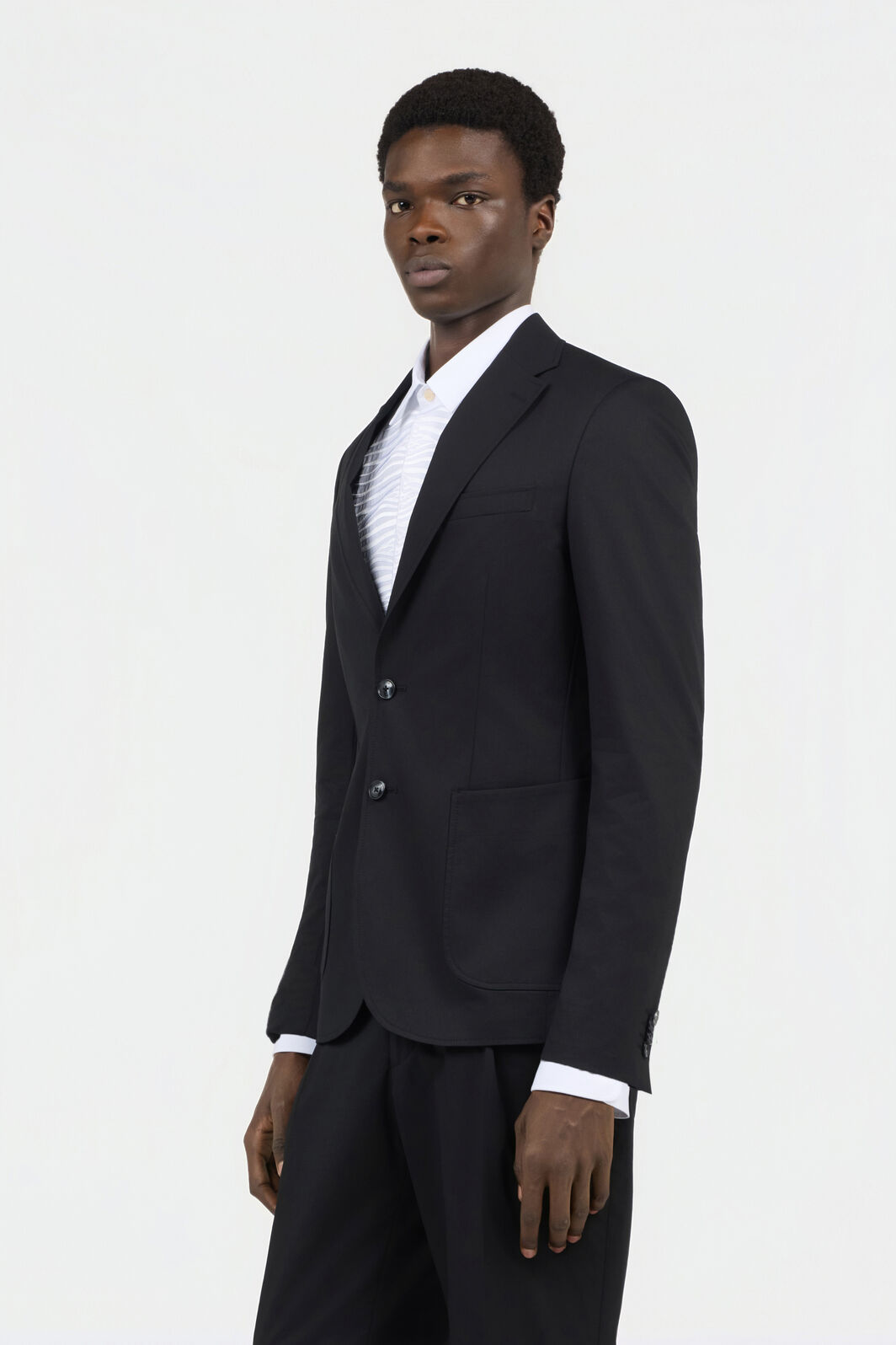 RC Black Cotton Suit BLACK SOT40A-LG026